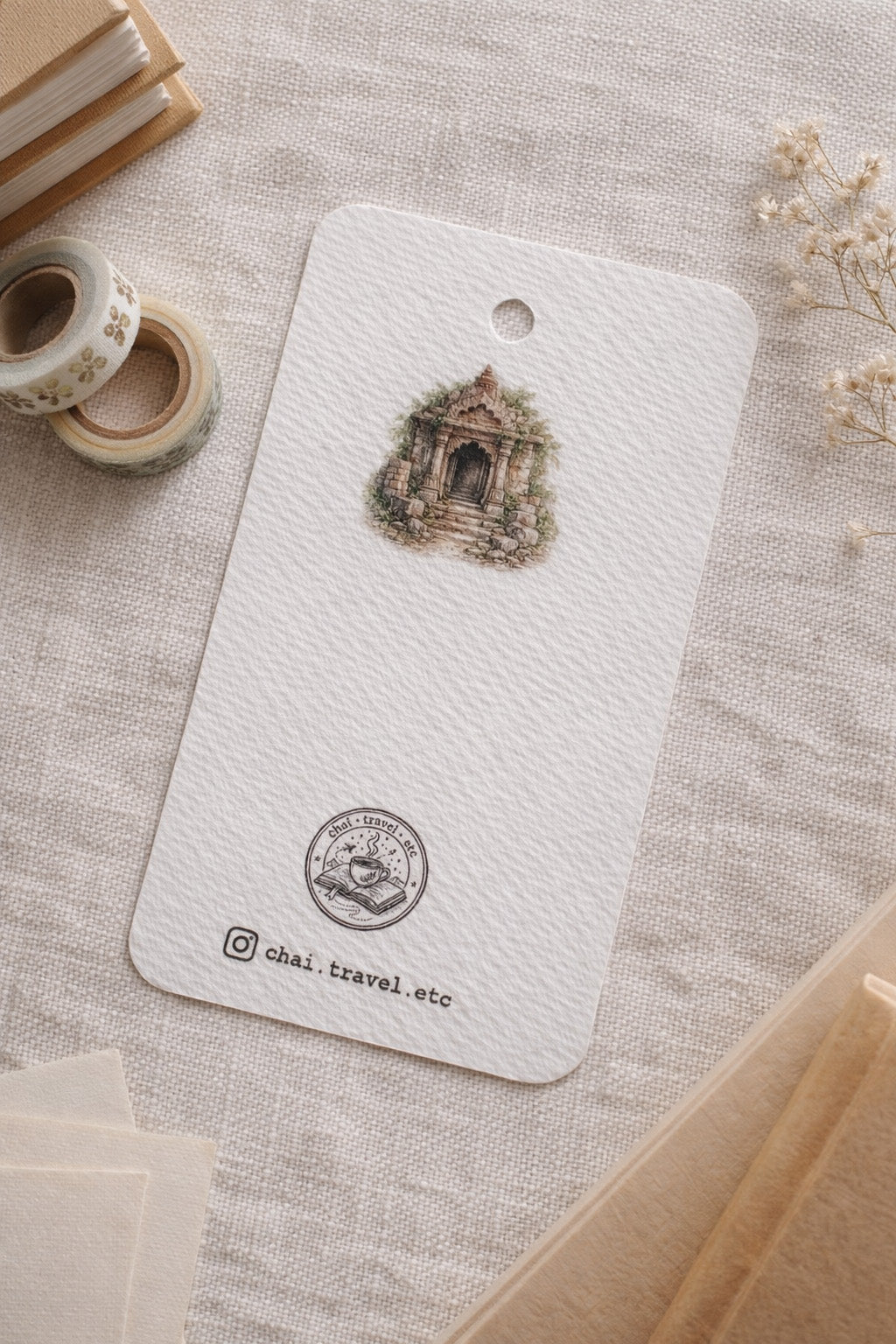 Travel India Bookmarks [Set of 10]