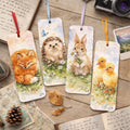 🐾 Cute Animals Bookmark [Set of 4]