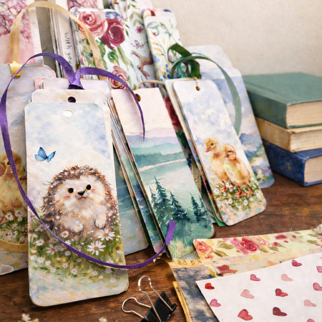 Serene Scenes Bookmarks [Set of 4]