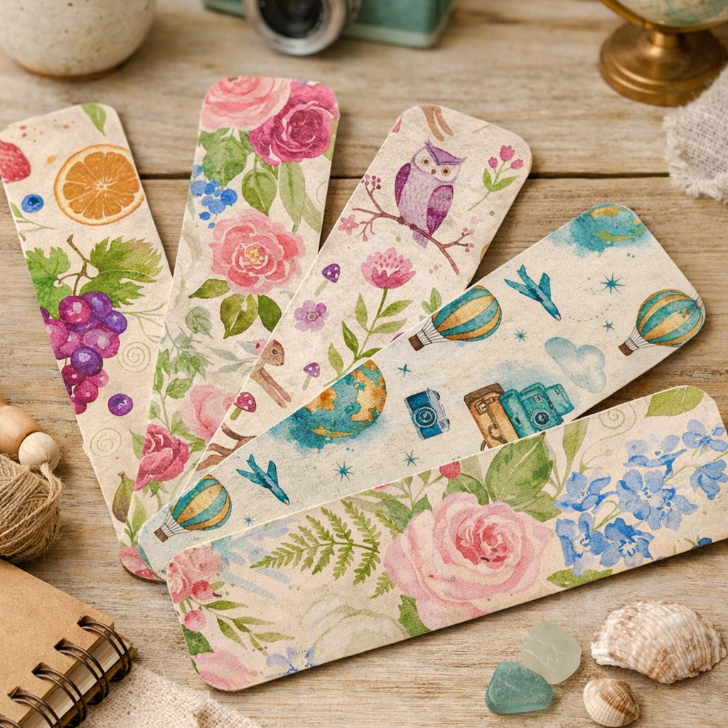 Floral Bookmarks [Set of 6]